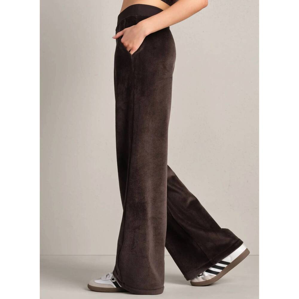 NEW RHONE plush sweatpant in dark espresso - Picture 3 of 4